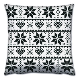 Aberto Design Cojín Multicolor 43 x 43 cm